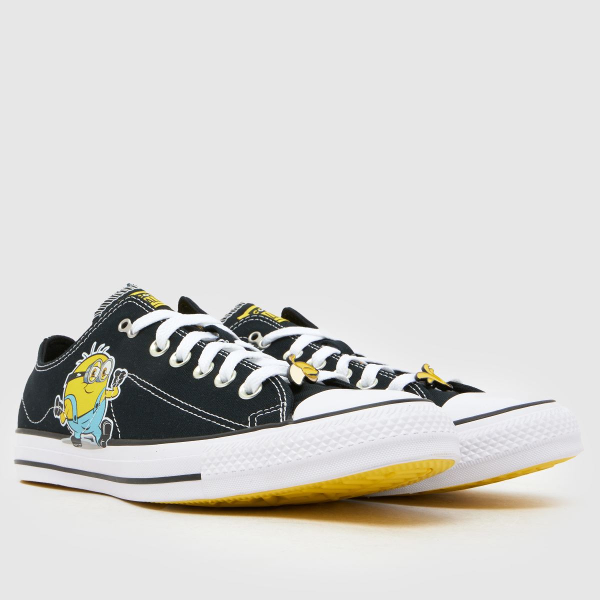 Converse All Star Ox Minions in Black Multi Converse All Star Ox Minions 1