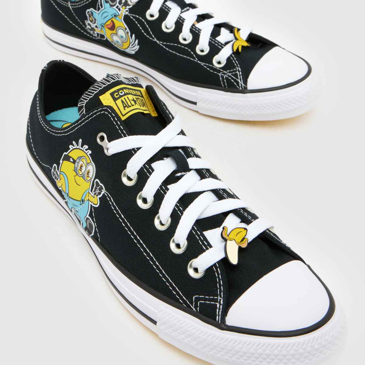 Converse All Star Ox Minions in Black Multi Converse All Star Ox Minions 4