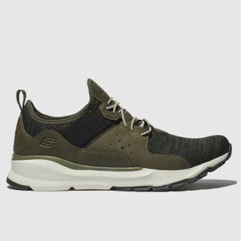 skechers khaki relvon arkson trainers skechers khaki relvon arkson trainers