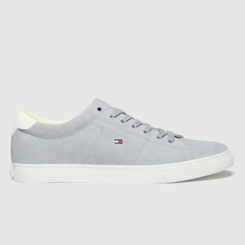Tommy Hilfiger grey suede vulc sneaker trainers Tommy Hilfiger grey suede vulc sneaker trainers