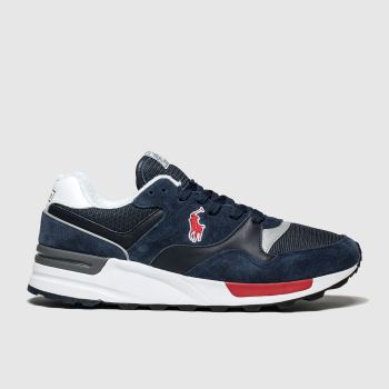 polo ralph lauren navy trackster 100 trainers polo ralph lauren navy trackster 100 trainers