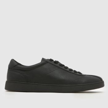 schuh Black Welt Lace Up Mens Trainers