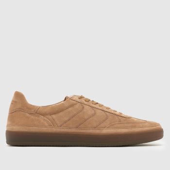 Vagabond Shoemakers Tan Leo Suede Retro Mens Trainers
