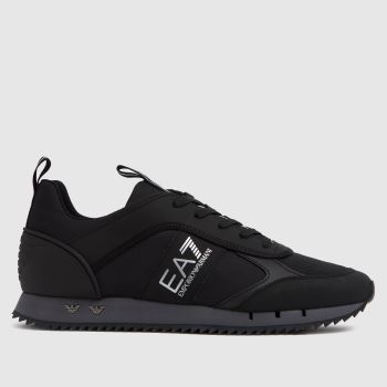 EA7 Emporio Armani black cordura trainers EA7 Emporio Armani black cordura trainers