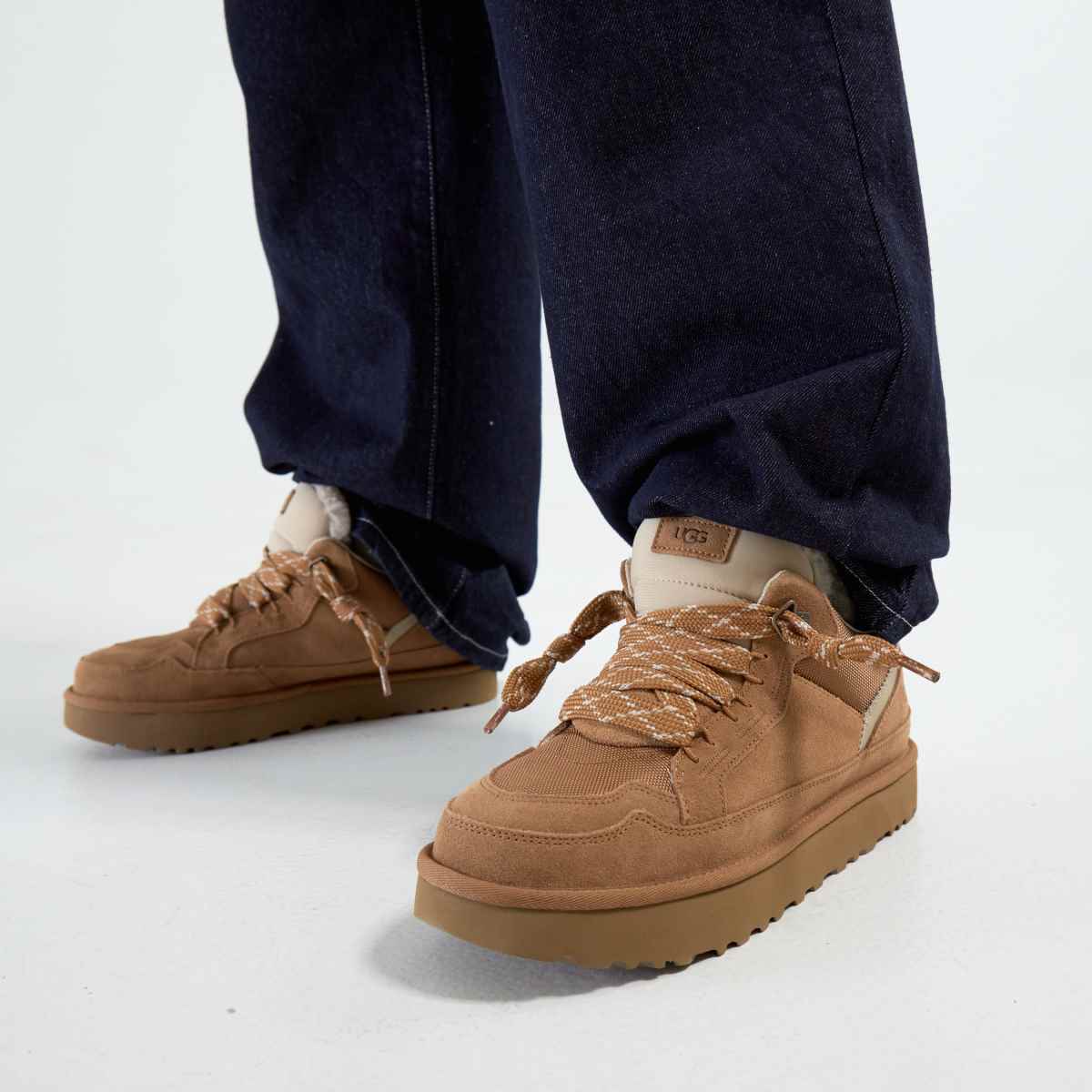 Mens Tan UGG Lowmel Trainers schuh