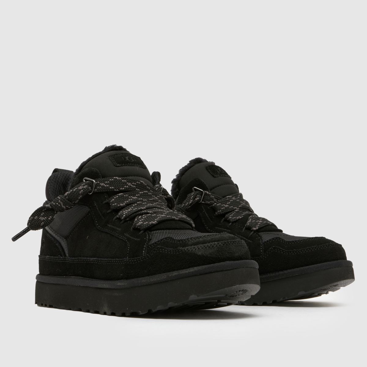 Herren Schwarz UGG Lowmel Sneaker schuh