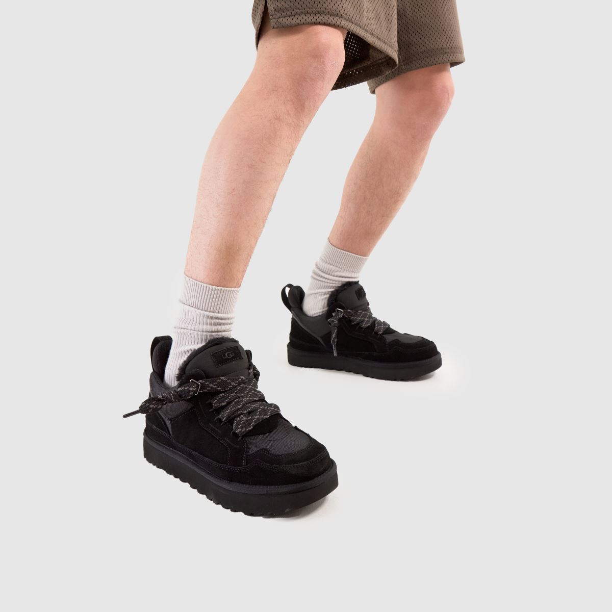 Herren UGG Schwarz Lowmel Sneaker UGG Lowmel 8