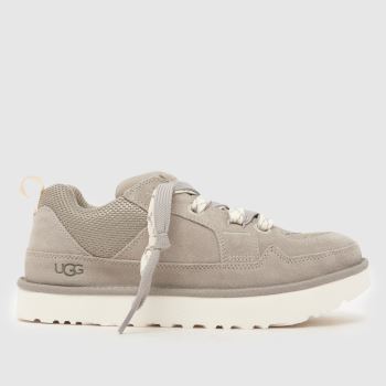 UGG Grey Lo Lowmel Mens Trainers