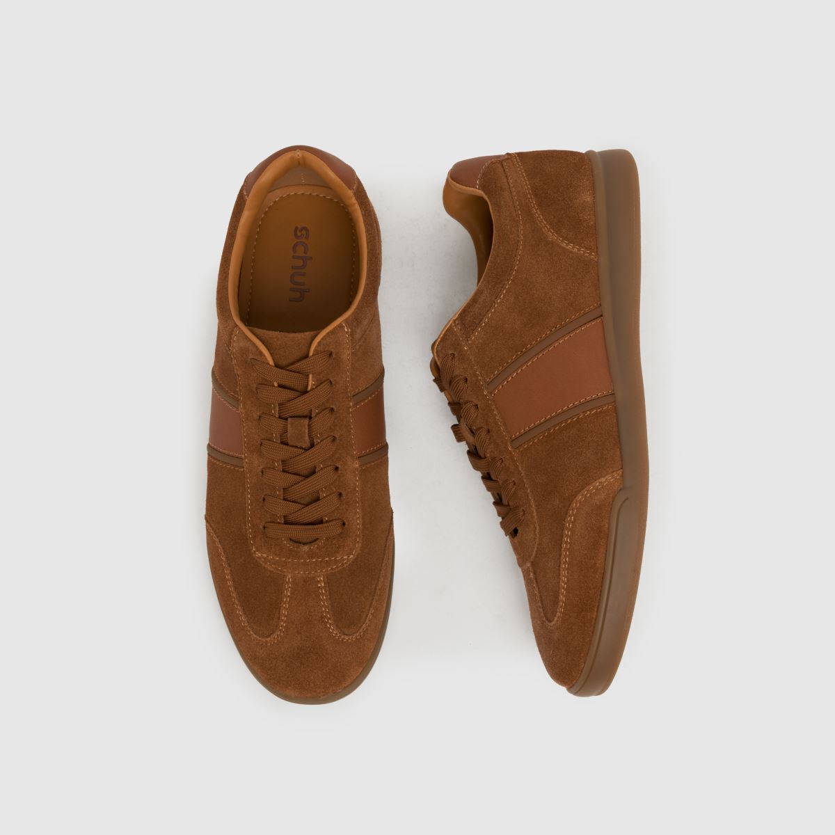 schuh Wilbur Leather Trainer in Tan schuh Wilbur Leather Trainer 7