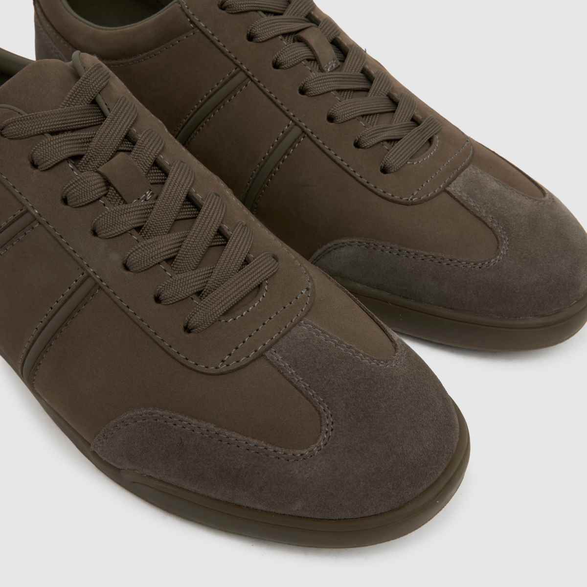 schuh Wilbur Leather Lace Up in Grey schuh Wilbur Leather Lace Up 4