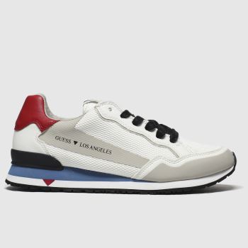 GUESS white & grey genova trainers GUESS white & grey genova trainers