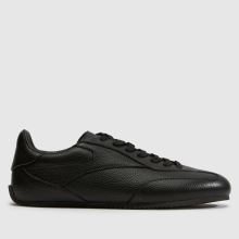 schuh Whatt Slim Leather Trainer in Black schuh Whatt Slim Leather Trainer,1 of 4