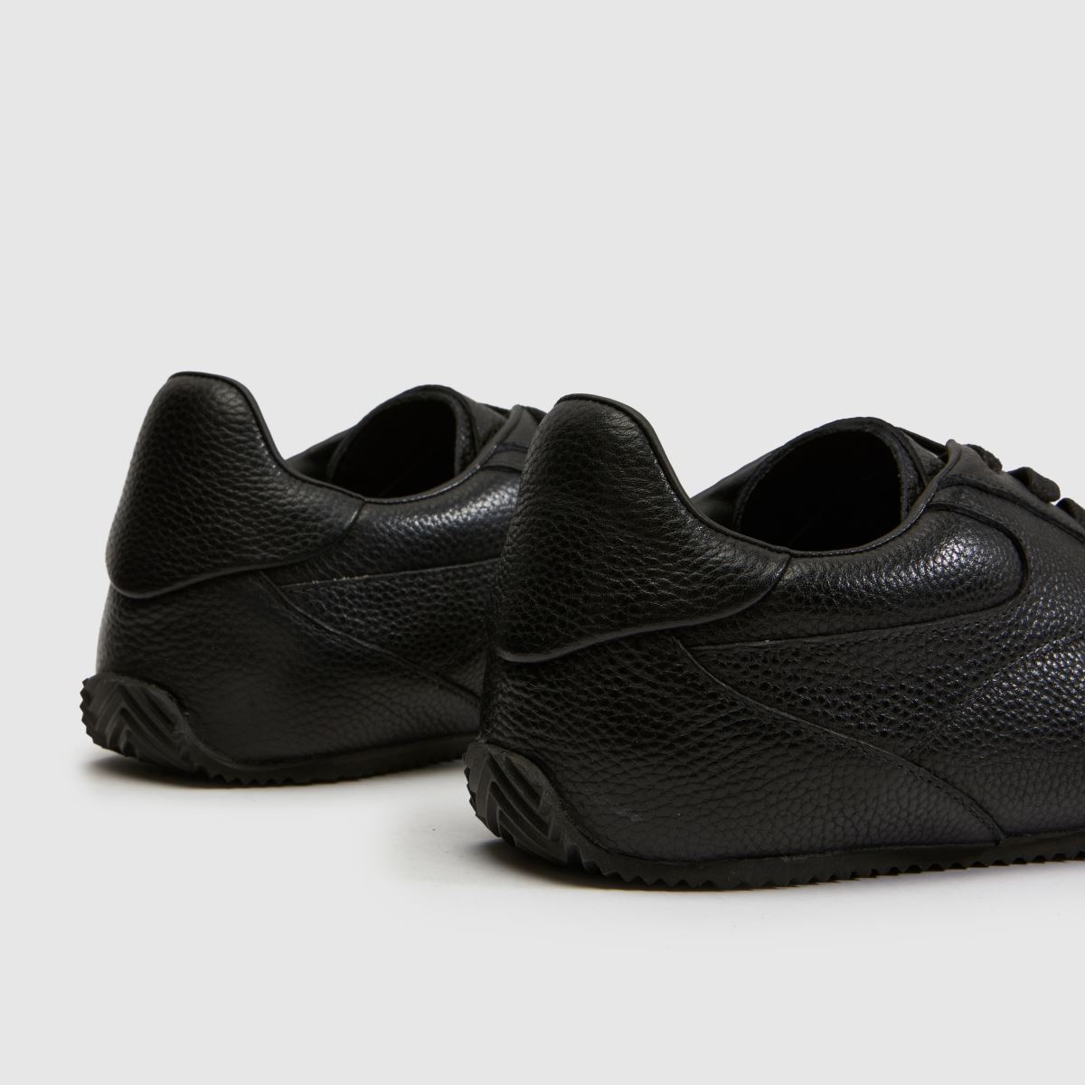 schuh Whatt Slim Leather Trainer in Black schuh Whatt Slim Leather Trainer 4