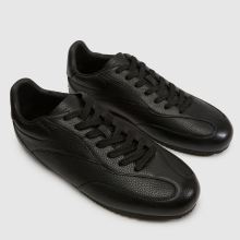 schuh Whatt Slim Leather Trainer in Black schuh Whatt Slim Leather Trainer,4 of 4