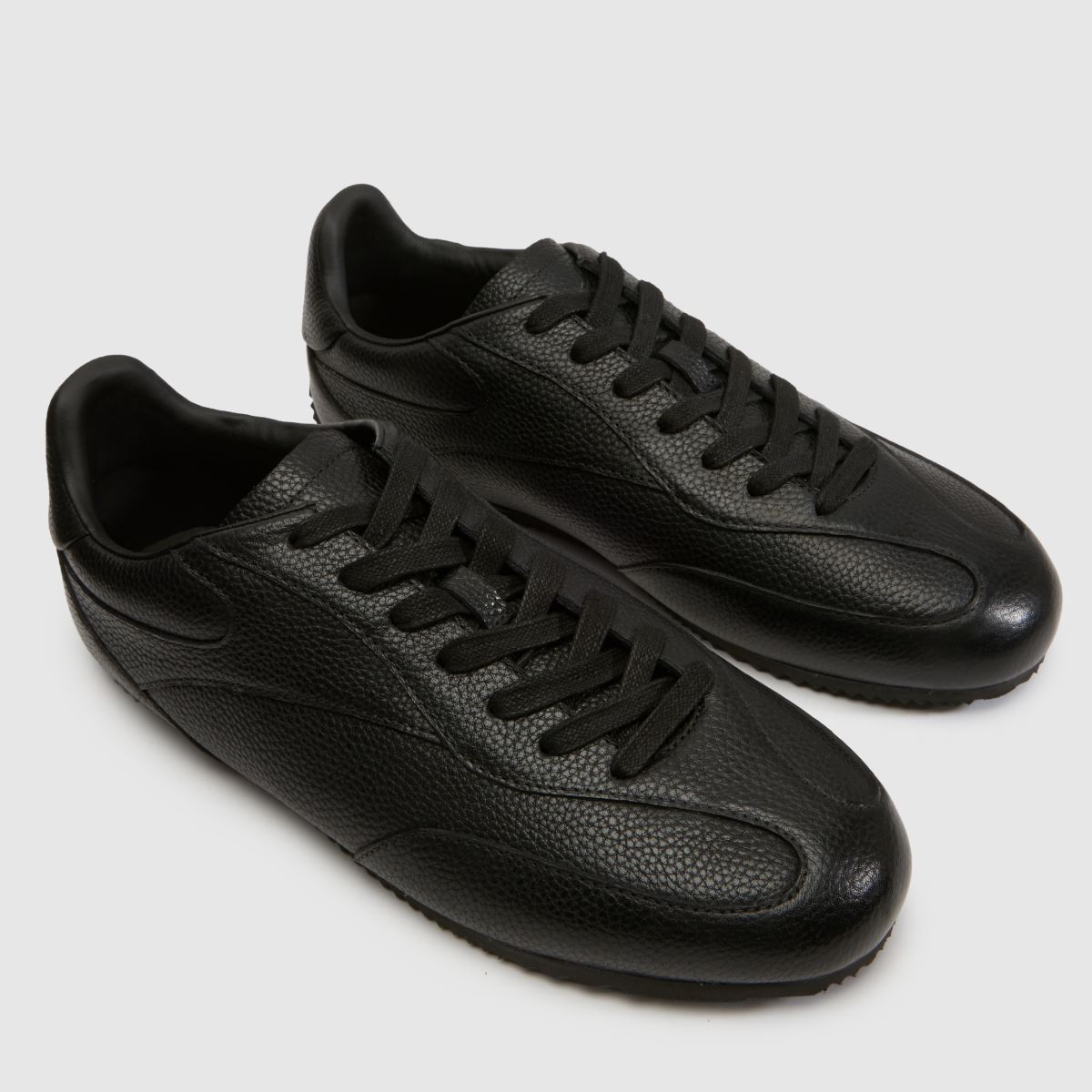 schuh Whatt Slim Leather Trainer in Black schuh Whatt Slim Leather Trainer 7