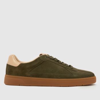 schuh Khaki Winter Suede Mens Trainers