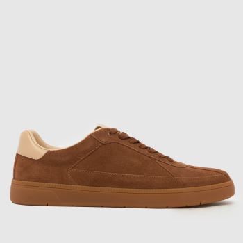 schuh Tan Winter Suede Mens Trainers