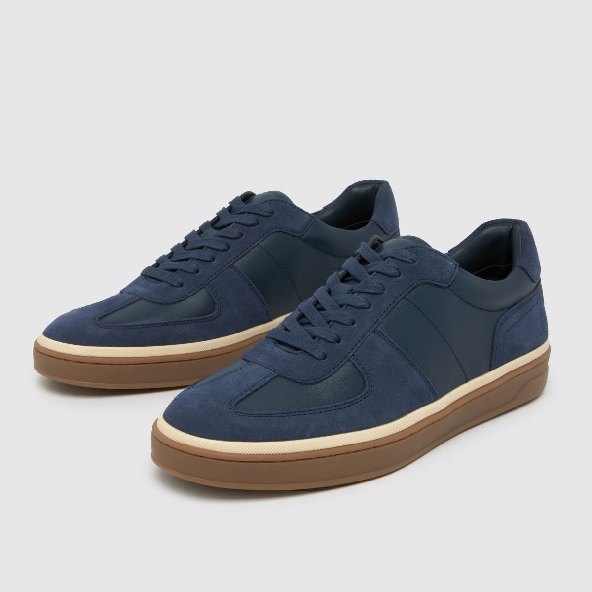 Herren schuh Marineblau Walker Gum Sole Sneaker schuh Walker Gum Sole 4