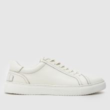 schuh Whit Leather Lace Up,1 of 4