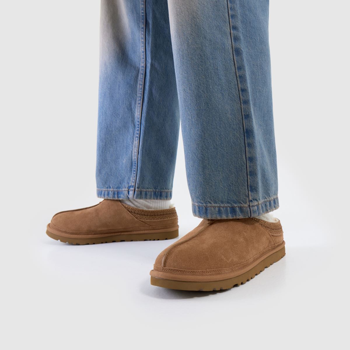 Mens Chestnut UGG Neuman Slippers schuh