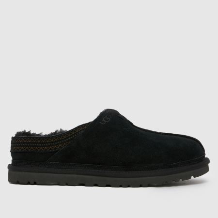 Mens Black UGG Classic Slip-On Slippers | schuh