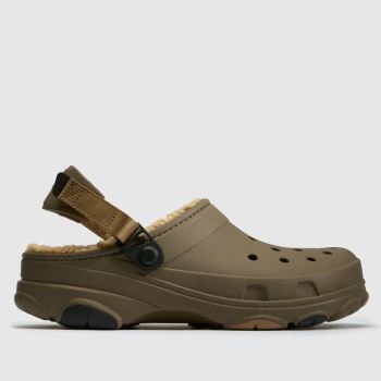 Crocs Braun All Terrain Lined Clog Herren Hausschuhe