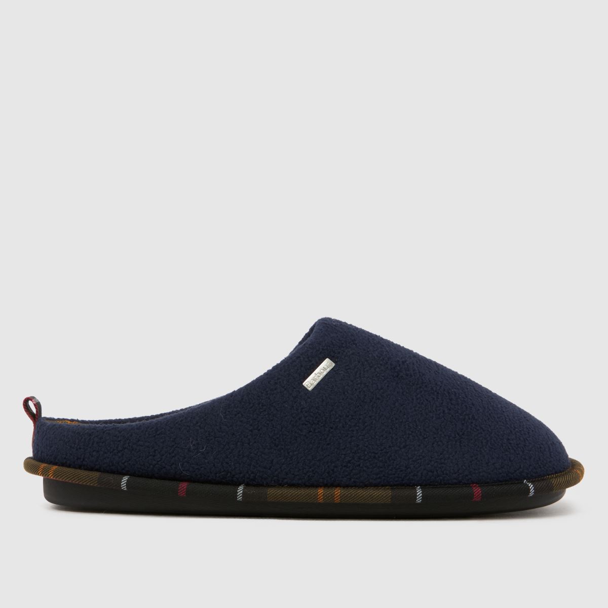 Barbour Hexam Slippers in Navy