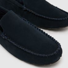 schuh Sandro Suede Mocassin in Navy schuh Sandro Suede Mocassin,3 of 4