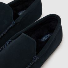 schuh Sandro Suede Mocassin in Navy schuh Sandro Suede Mocassin,4 of 4