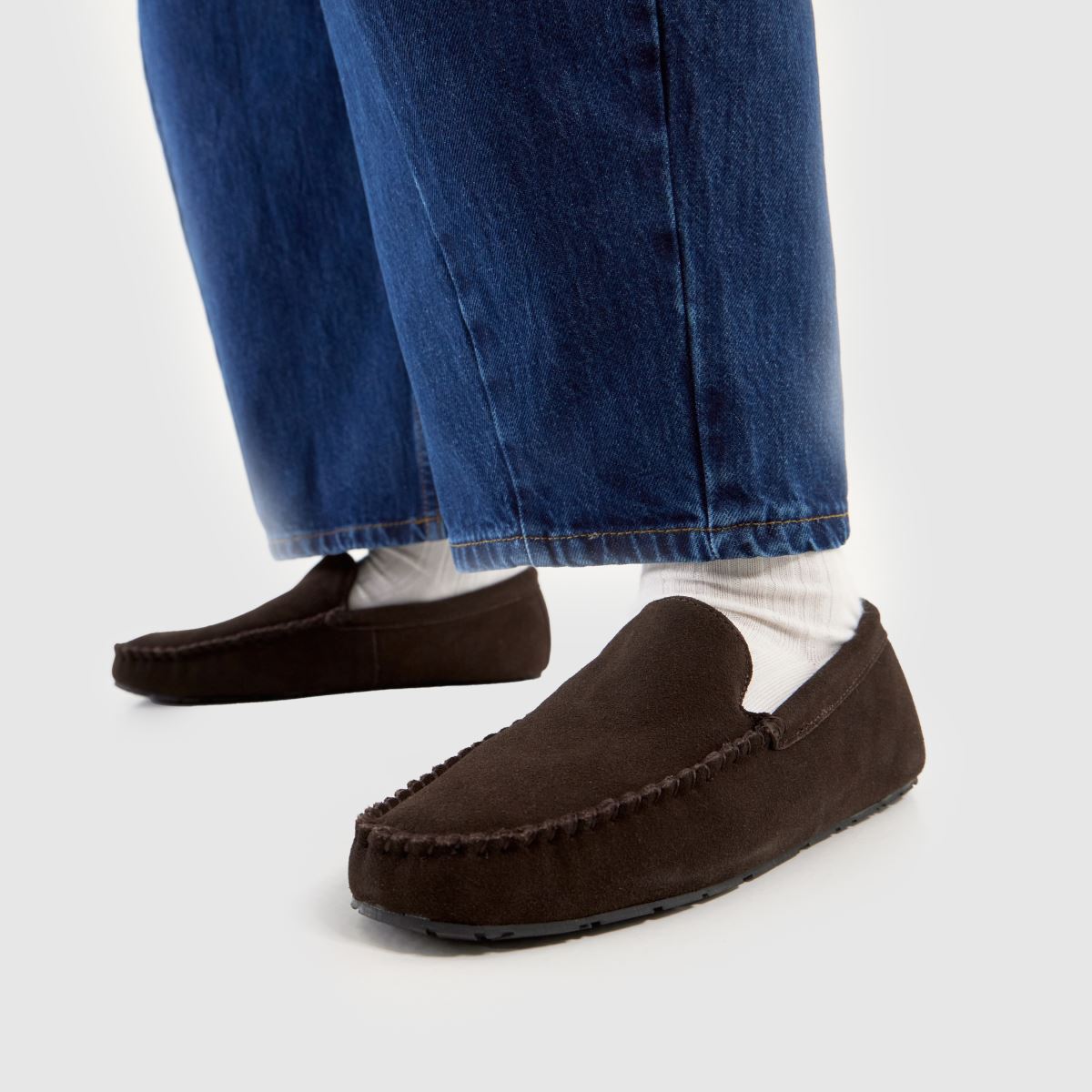 schuh Sandro Suede Mocassin in Brown schuh Sandro Suede Mocassin 8