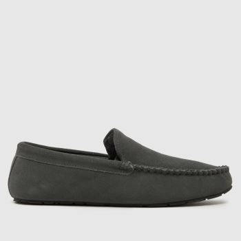 schuh Grey Sandro Suede Mocassin Mens Slippers