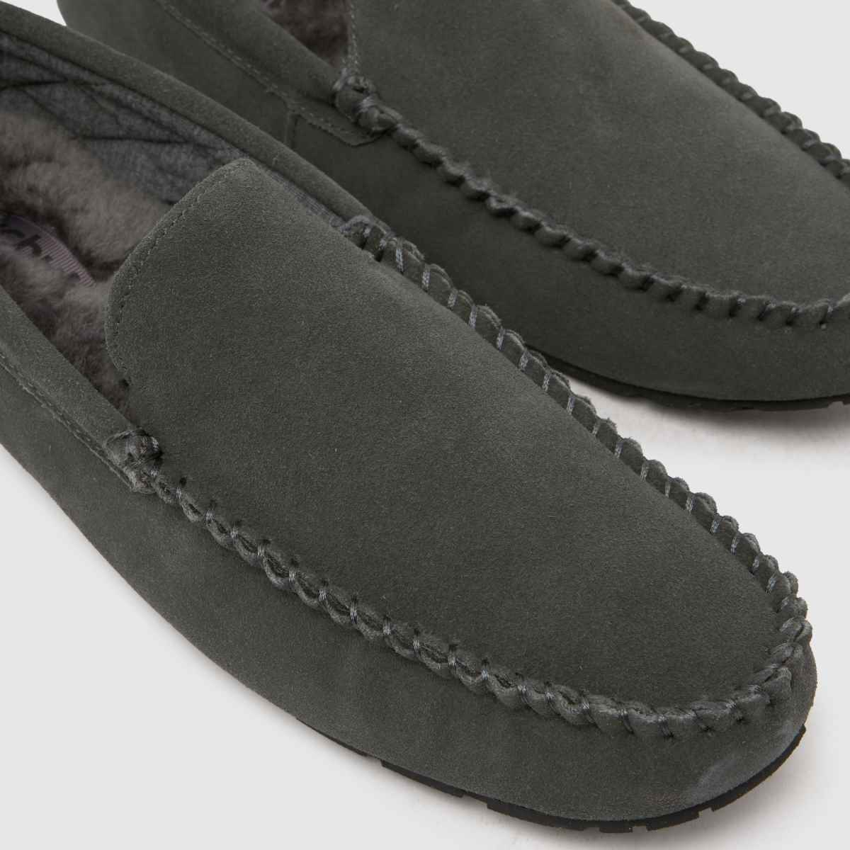 schuh Sandro Suede Mocassin in Grey schuh Sandro Suede Mocassin 4