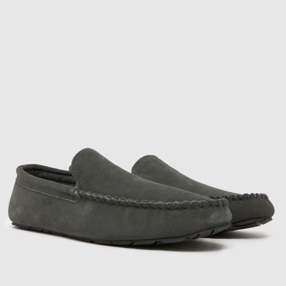schuh Sandro Suede Mocassin in Grey schuh Sandro Suede Mocassin 8