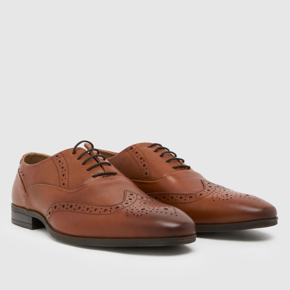 Herren Hellbraun schuh Row Brogue Schuhe schuh