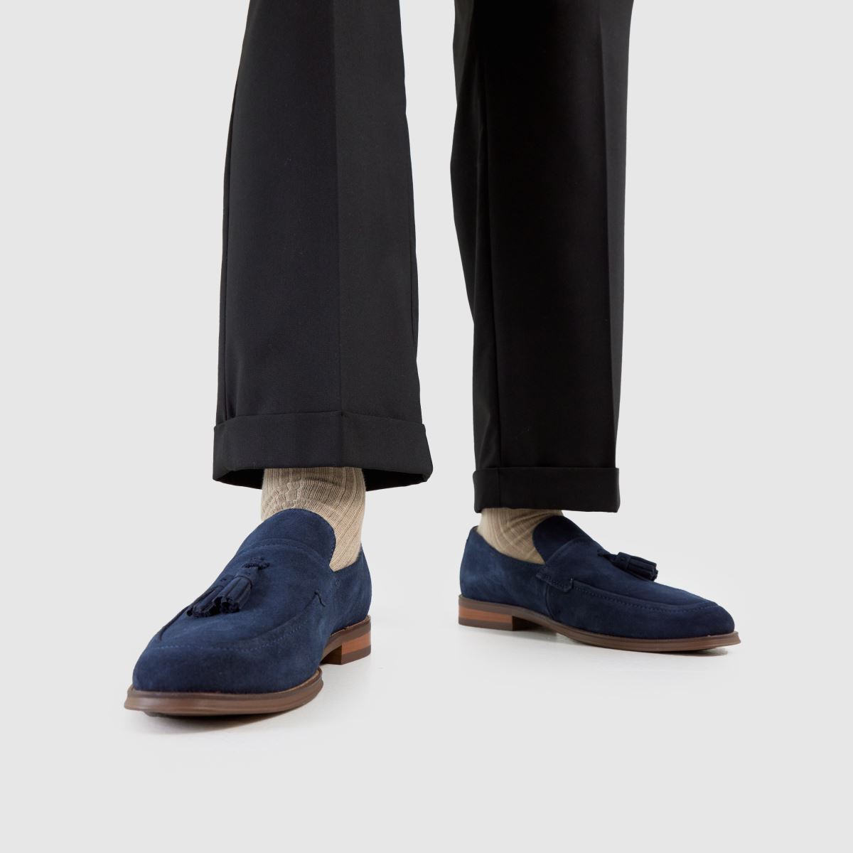 schuh Ronen Loafer in Navy schuh Ronen Loafer 8