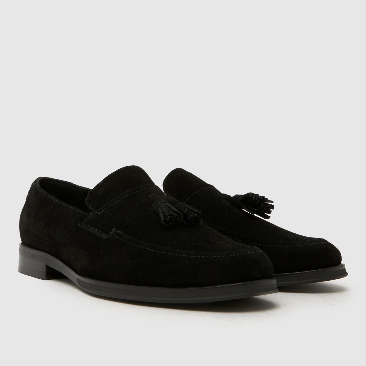schuh Ronen Suede Loafer in Black schuh Ronen Suede Loafer 8