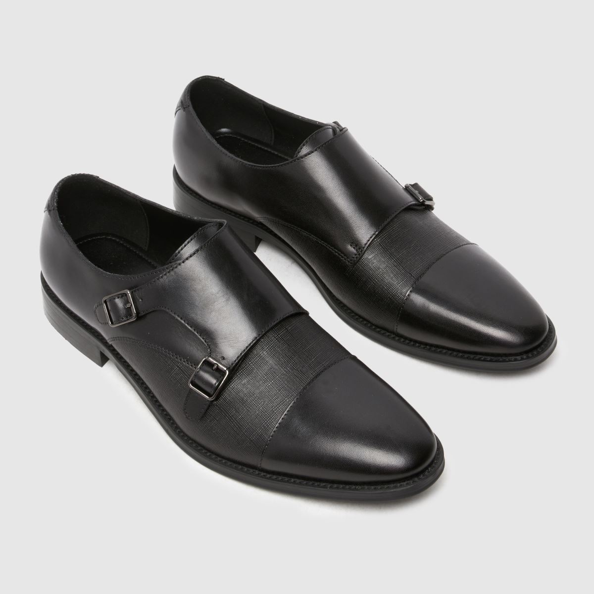 schuh Rocky Leather Monk in Black schuh Rocky Leather Monk 4