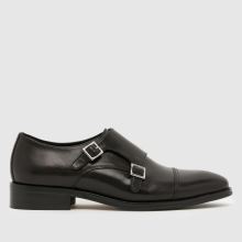 schuh Major Leather Monk in Black schuh Major Leather Monk,1 of 4