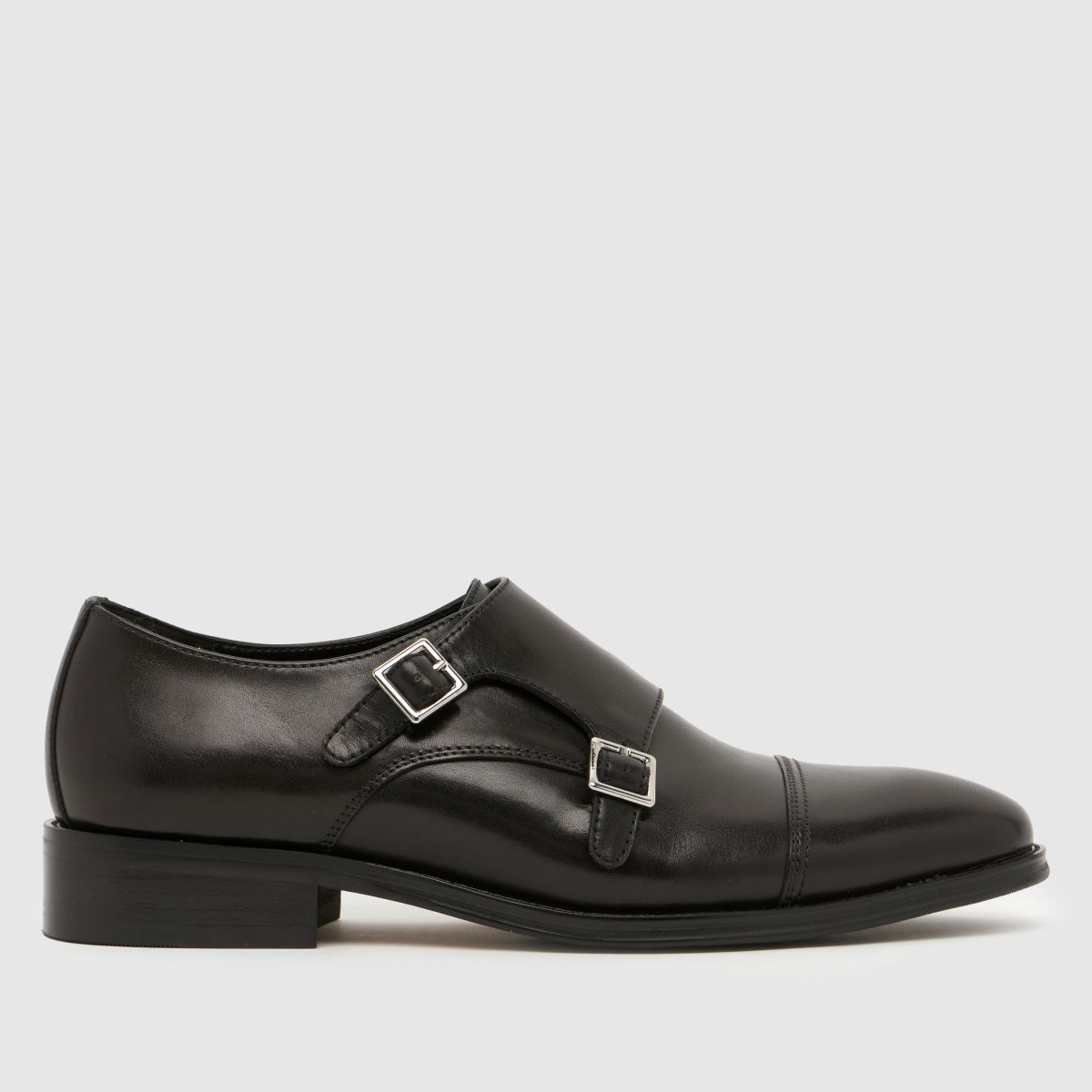 schuh Major Leather Monk in Black schuh Major Leather Monk