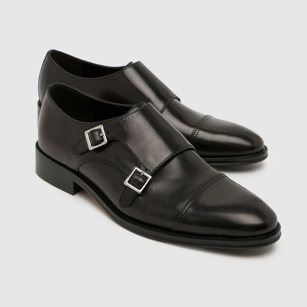 schuh Major Leather Monk in Black schuh Major Leather Monk 4