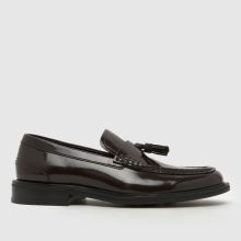 schuh Robin Tassel Loafer in Burgundy schuh Robin Tassel Loafer,1 of 4