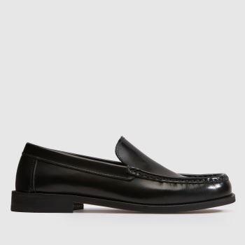 schuh Black Randal Leather Loafer Mens Shoes
