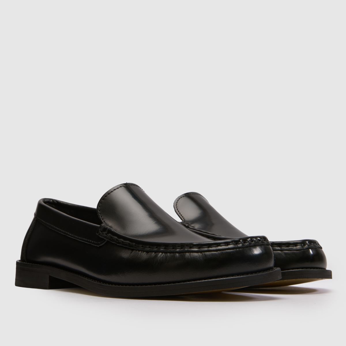 schuh Randal Leather Loafer in Black schuh Randal Leather Loafer 1