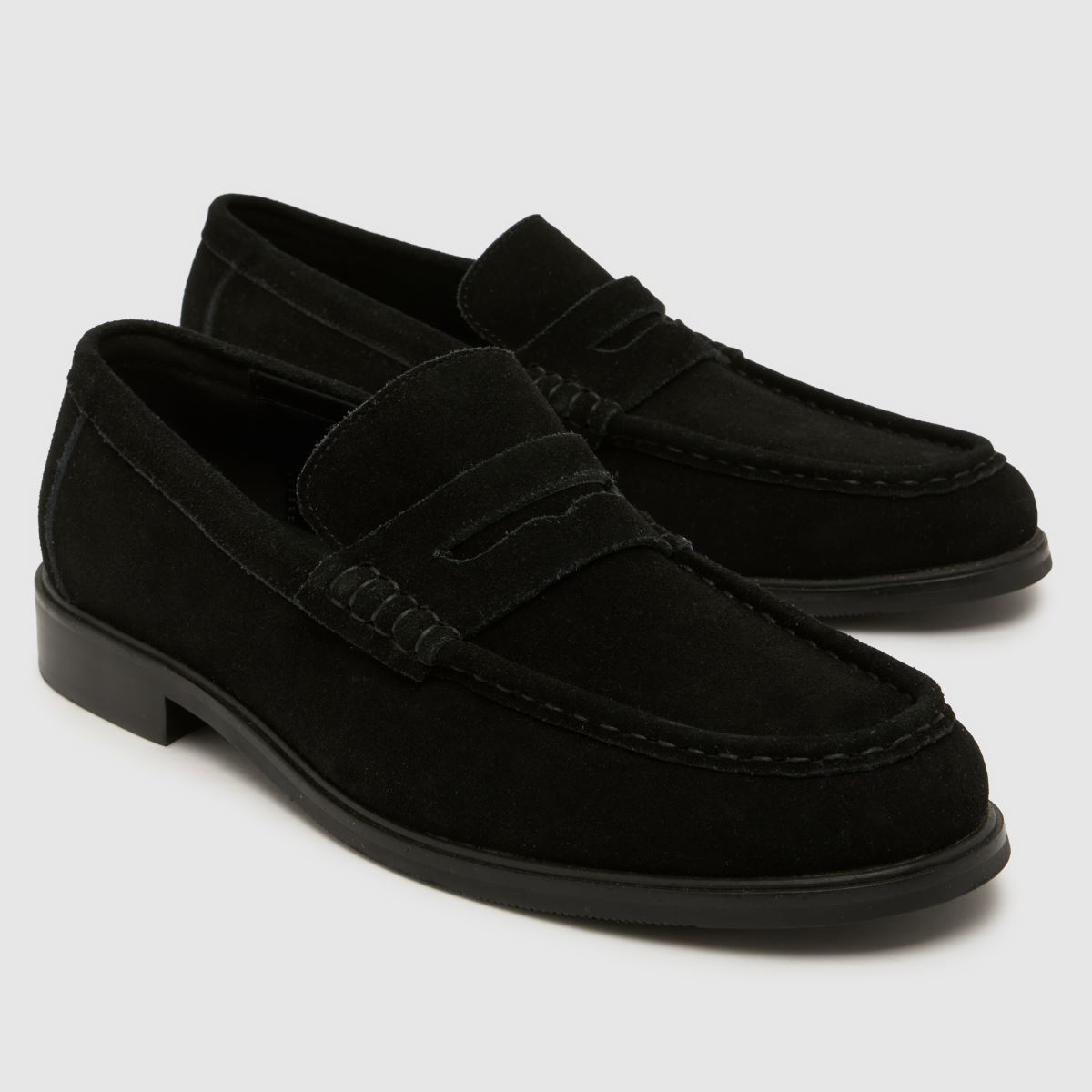 schuh Raymon Suede Loafer in Black schuh Raymon Suede Loafer 4