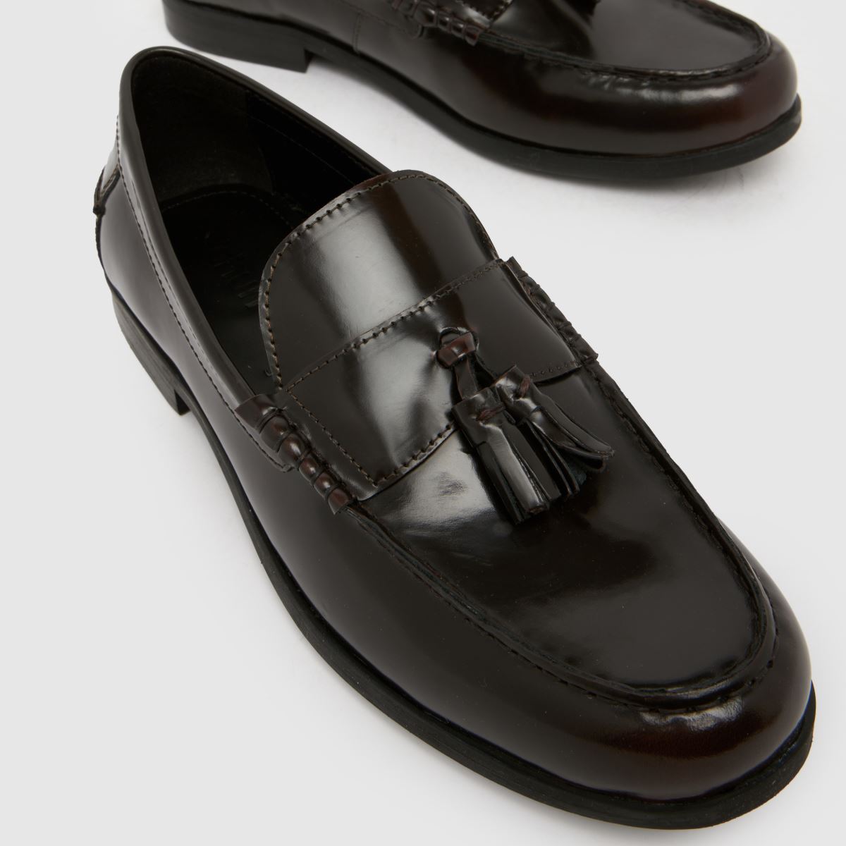 schuh Ryder Leather Loafer in Brown schuh Ryder Leather Loafer 4