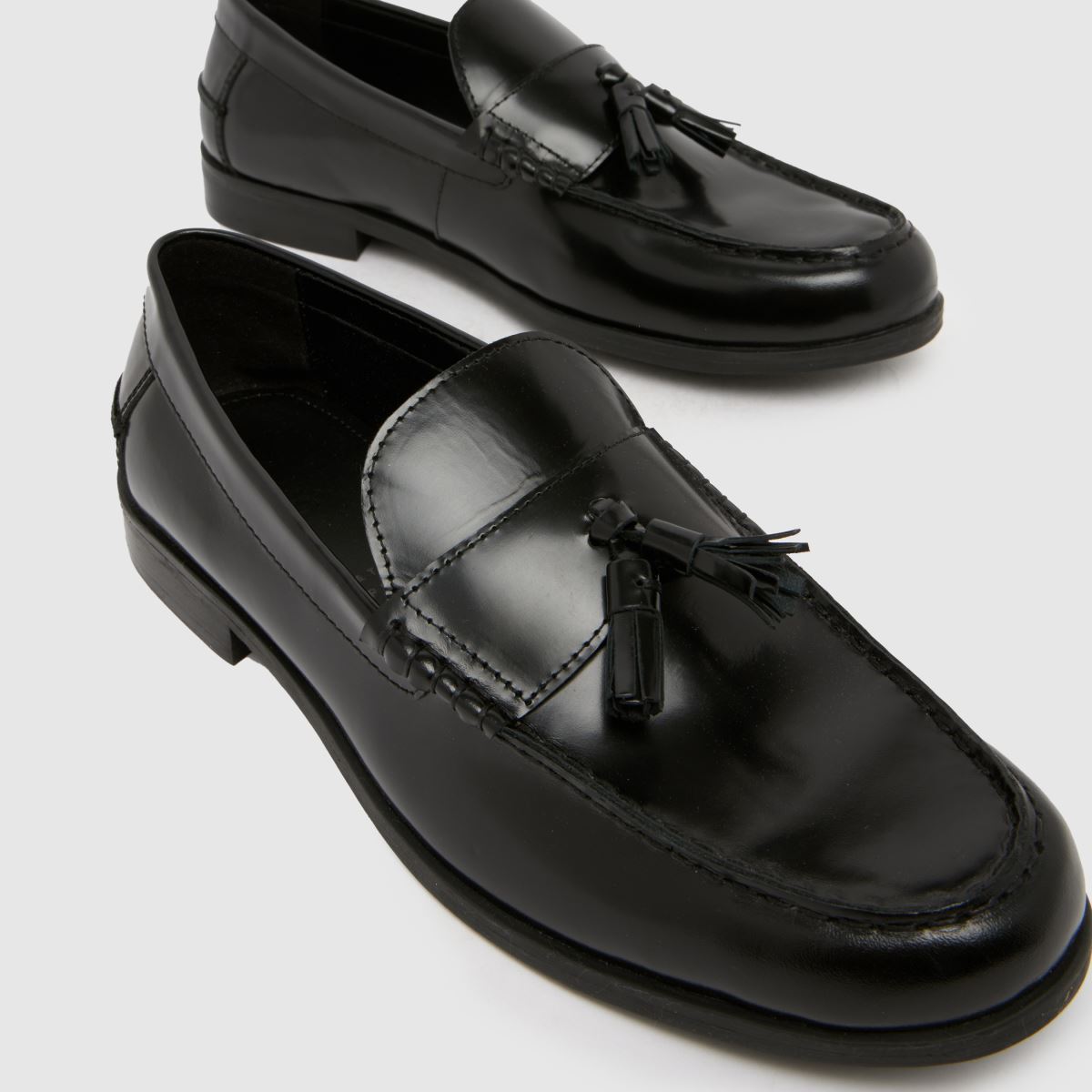 schuh Ryder Leather Loafer in Black schuh Ryder Leather Loafer 4