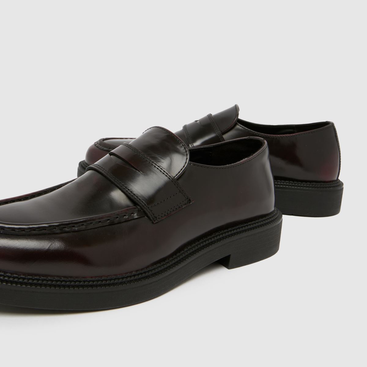 schuh Rykard Leather Loafer in Burgundy schuh Rykard Leather Loafer 7