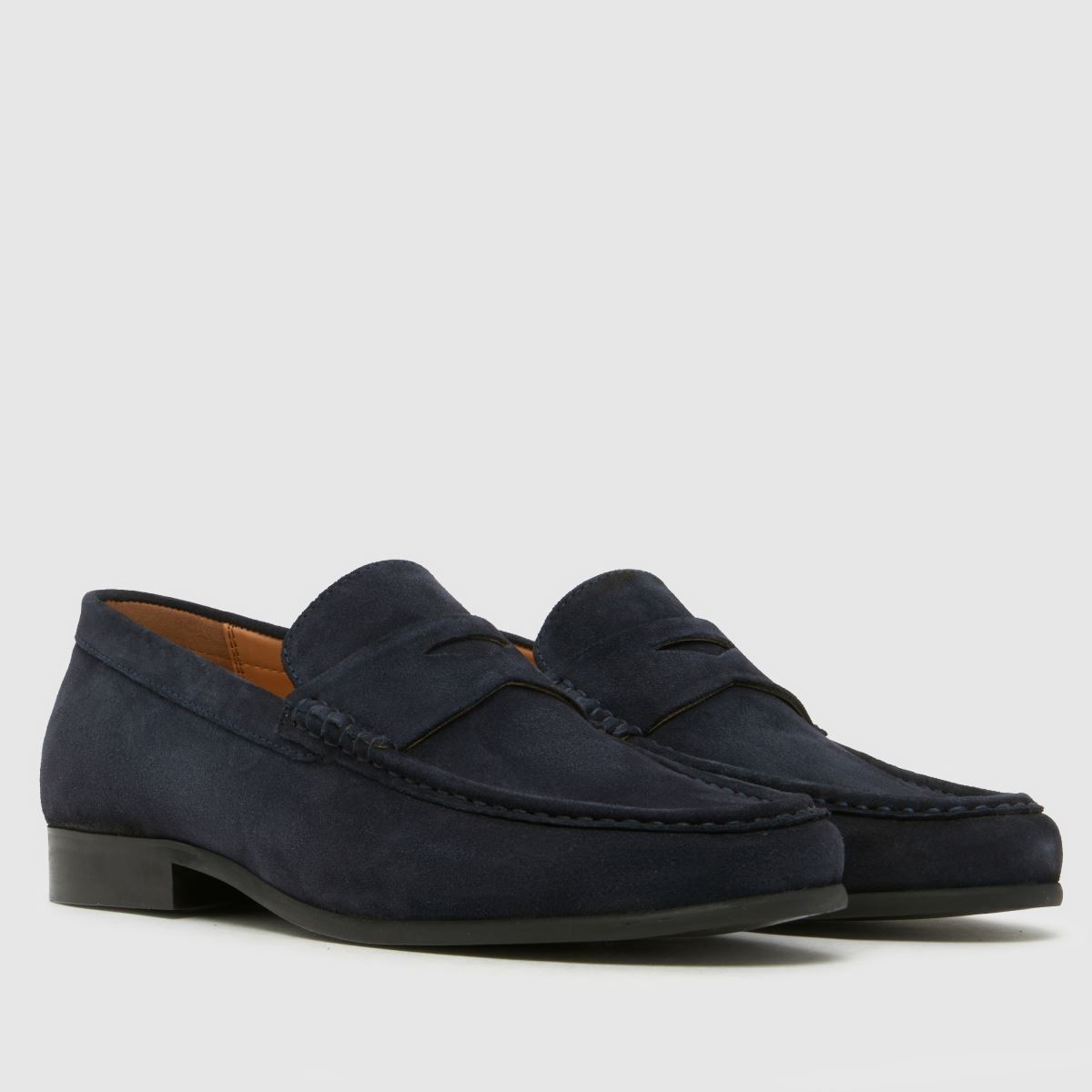 Herren schuh Marineblau Rico Suede Loafer Schuhe schuh Rico Suede Loafer 1