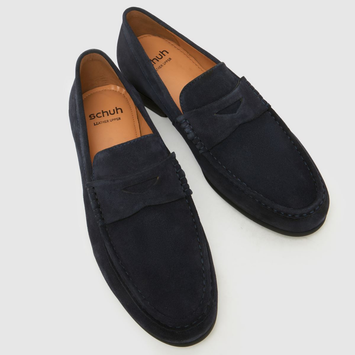 Herren schuh Marineblau Rico Suede Loafer Schuhe schuh Rico Suede Loafer 4