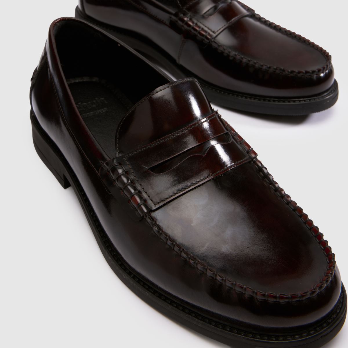 Herren schuh Weinrot Remi Leather Penny Loafer Schuhe schuh Remi Leather Penny Loafer 4